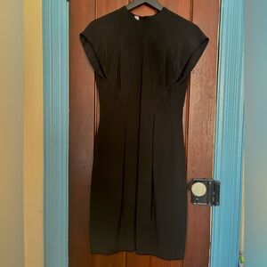 Geoffrey Beene silk cap sleeve dress